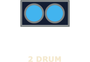 2-drum